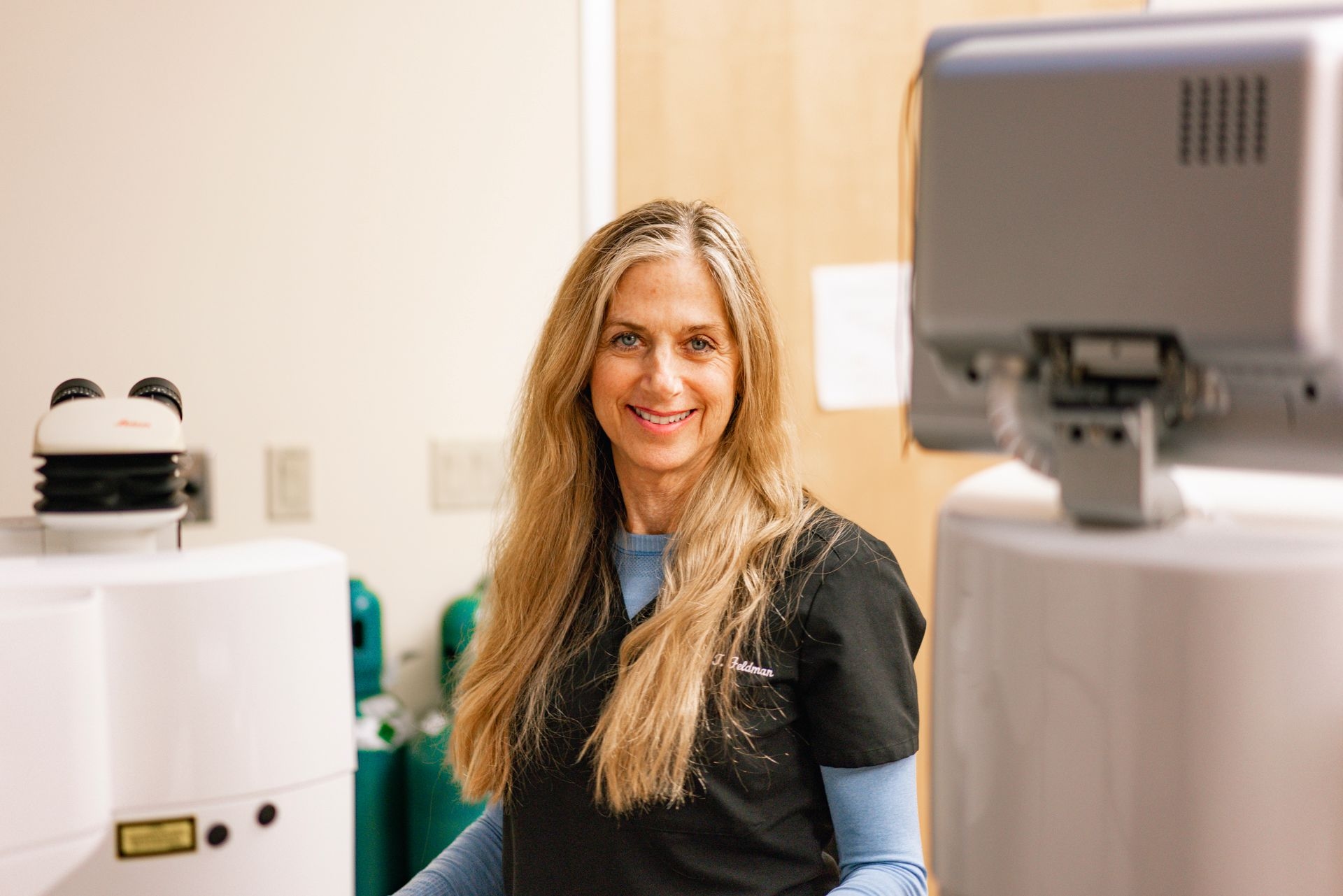 Dr. Sandy Feldman utilizes Advanced Technology